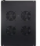 Inter-Tech SWSN-800, L&uuml;ftertafel, Eingebauter Ventilator, Schwarz, 1 St&uuml;ck(e), 3,88