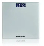 Grundig 16412/16425 Elektronische Personenwaage, max. 180 kg Tragkraft,