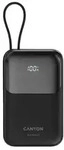 CANYON Powerbank OnPower 101 mit Kabel 10000 mAh PD22.5W Schwarz