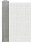 vidaXL Mesh Bildschirm 60 x 200 cm 6 Mesh Edelstahl 201 Silber - Silber