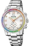 Jaguar - J980/4 - Armbanduhr - Hybrid - Damen - Verkn&uuml;pft - Silber