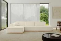 ALTDECOR Ecksofa in L-Form IREA-L2 327x165x80 cm Beige Corner Sofa Eckcouch Couch