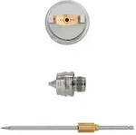 vidaXL HVLP Spritzpistole D&uuml;se 1,4 mm D&uuml;se Silber Edelstahl
