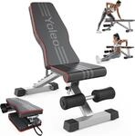 YOLEO klappbare Hantelbank Multifunktion Fitnesstraining Bank