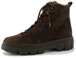 Paul Green Stiefelette Stiefelette Veloursleder - Braun - 36