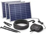 esotec Solar Bachlaufset WATERFALL 150/4300 Kompletset Solarbrunnen au&szlig;en...