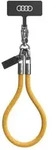 Audi Universal Handy Umh&auml;ngeband Schlaufe Nylon-Band 28cm 8mm Gelb - Gold