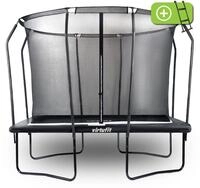 Premium-Trampolin mit Sicherheitsnetz &ndash; rechteckig &ndash; 183 x 274