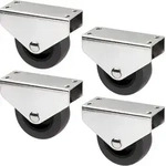 SOTECH Unterbaurolle PASSAU &Oslash; 50 mm &ndash; Bodenmontage (4 St&uuml;ck)