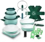 Genius Cerafit Revolution Vario Pfannenset Kochgeschirr Set 27-tlg.,