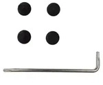 Axis 01345-001, Schrauben, Schwarz, 2N Telecommunications