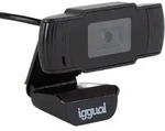 iggual IGG318980, 1280 x 720 Pixel, HD, 30 fps, 720p, MJPG, YUV2, 4.1 mm - Schwarz