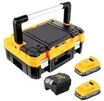DeWalt DCB 1102 E2T Akku Starter Set 18 V mit 2x Powerstack Akku 1,7 Ah + DCB 1102