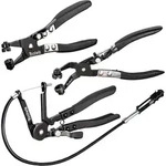 Schlauchklemmenzangen-Set 3-teilig mit 68,6 cm Reichweite, flexible und...