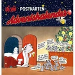 Uli Stein Adventskalender mit 24 Weihnachtskarten
