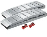 Wiltec 2x Auffahrrampe 228 cm 1360 kg f&uuml;r Quad ATV Motorrad, Aluminium