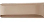 Lindby LED-Au&szlig;enwandleuchte Lenore, beige, Metall, 36,5cm - Beige