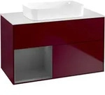 Villeroy & Boch V&B Waschtischunterschrank FINION 1000x603x501mm m Apl. Gl wh ma