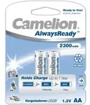 Camelion NH-AA2300ARBP2, Wiederaufladbarer Akku, AA, Nickel-Metallhydrid...