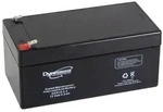 Akku S&auml;ure-Blei 12V-3 3Ah 133 5x67x67mm - Schwarz