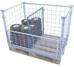 VARIOfit Palettenaufsatz Typ 62 und 64 Trenngitter aus Stahl gerade 950x600mm Ma&szlig;e -