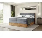 ALTDECOR Boxspringbett mit Matratze und Lattenrost, Topper, Polsterbett mit