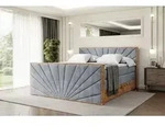 ALTDECOR Boxspringbett mit Matratze und Lattenrost, Topper, Fu&szlig;teil,Polsterbett mit