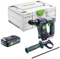Festool BHC 18-Basic Akku Bohrhammer 18 V 1,8 J SDS Plus Brushless + 1x Akku 4,0 Ah +