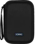 AISENS ASBG-001-BK, Schutzh&uuml;lle, Kunstleder, Schwarz, 2.5", 2.5", 110 mm