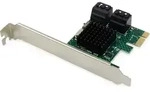 Conceptronic EMRICK 4-Port-SATA-PCIe-Adapter mit SATA-Kabel, PCIe, SATA, PCIe 2.0,