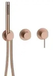 Herzbach MODUL7 IX PVD COPPER STEEL Hebelmischer Farbset f&uuml;r 2/3 Verbraucher