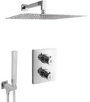 PaulGurkes Unterputz Dusche Set mit Thermostat Verbr&uuml;hschutz