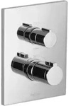 PaulGurkes Thermostat-Armatur 3-Wege Eckig Brausebatterie Duscharmatur Mischer