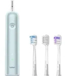 Laifen Wave Elektrische Zahnb&uuml;rste Blau Sonic Erwachsene mit 3 B&uuml;rstenk&ouml;pfe - Blau
