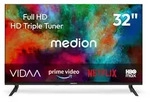 MEDION 80 cm (32 Zoll) Full HD Fernseher (Smart-TV, VIDAA Store, HBO Max,...