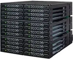 Icy Dock MB924IP-B, Universal, HDD-K&auml;fig, Metall, Schwarz, 2.5", CE, RoHS, REACH