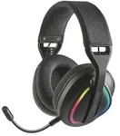 Mars Gaming MHW-QUASAR Wireless Gaming-Kopfh&ouml;rer ARGB Flow Schwarz - Schwarz