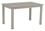 Esstisch Lomma 187 x 73 x 80 cm Aluminium Beige