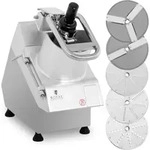 Elektrischer Gem&uuml;seschneider, Obst 205 mm &Oslash; 5 Scheiben 750 W - Silber