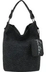 Fritzi aus Preu&szlig;en Schultertasche Ella Hobo Matta Soft Black anthrazit -...