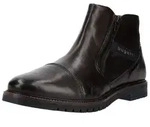 Bugatti Stiefelette Stiefelette Leder - Dunkelbraun - 46