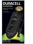 Duracell DRINV15-EU, Universal, Drinnen, 12 V, 175 W, 12 V, DC1-to-DC2 - Schwarz