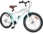 vidaXL Kinderfahrrad 18 Zoll f&uuml;r 5-7 Jahre alt Himmelblau - Blau