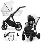 Kinderwagen Kunert Ivento 2in1 &ndash; Farbe: Wei&szlig;perlmutt - Wei&szlig;