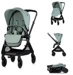 Chipolino Kombikinderwagen Elite 2 in 1 next GEN klappbar Fu&szlig;sack Moskitonetz -