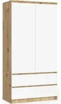 AKORD Furniture Factory SP0PSYSARTBIA010, Eiche, Garderobe, 4 Regale, 2...