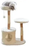 Kerbl 86228, Katzenkratzbaum, Freistehend, Wei&szlig;, 900 mm - Wei&szlig;