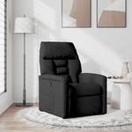 vidaXL Massagesessel Schwarz Stoff