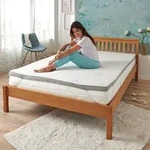 Traumschlaf Premium Gelschaum Topper 200x200 cm - Wei&szlig;