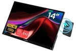 Verbatim 32088, 35,6 cm (14"), LED, 1920 x 1080 Pixel, Full HD, 16:9, 6 ms